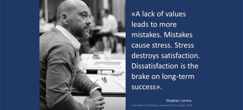 Leadership – value-driven mindset